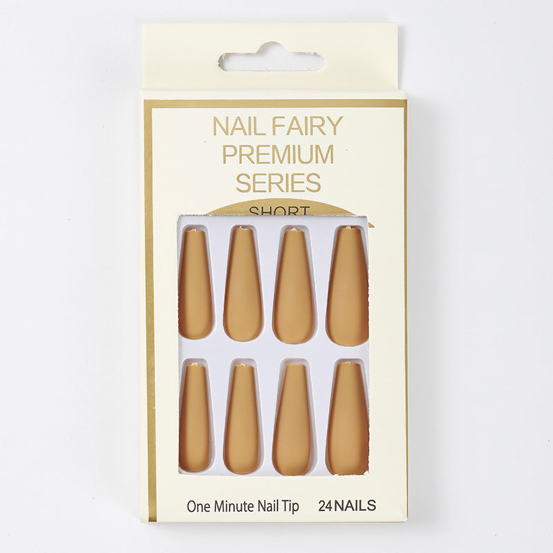 Wholesale Long Matte Frosted Ballerina Manicure